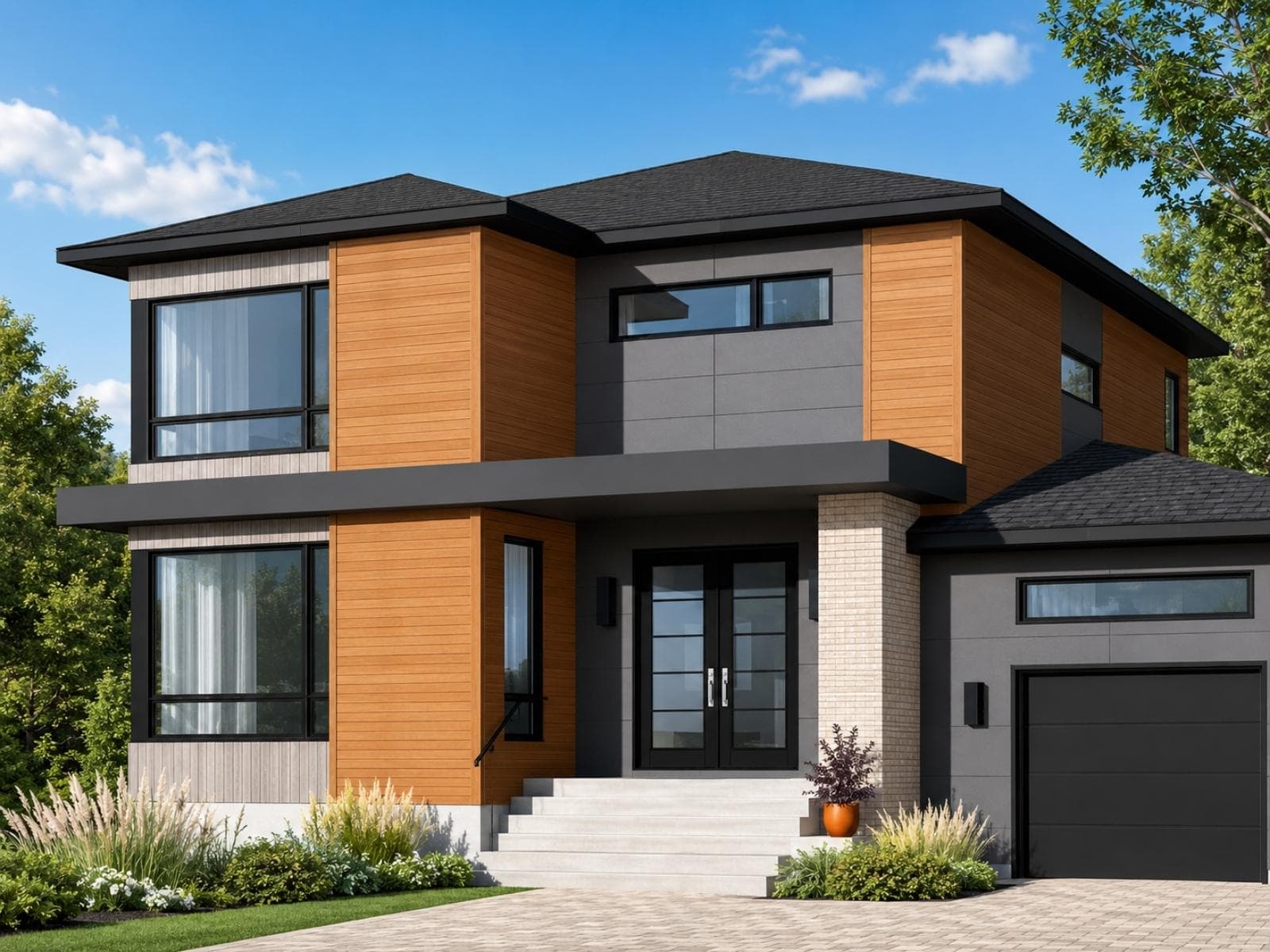 170 m² Çift Katlı Hafif Çelik Ev