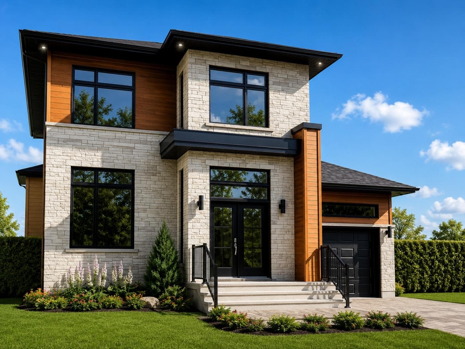 180 m² Çift Katlı Hafif Çelik Ev