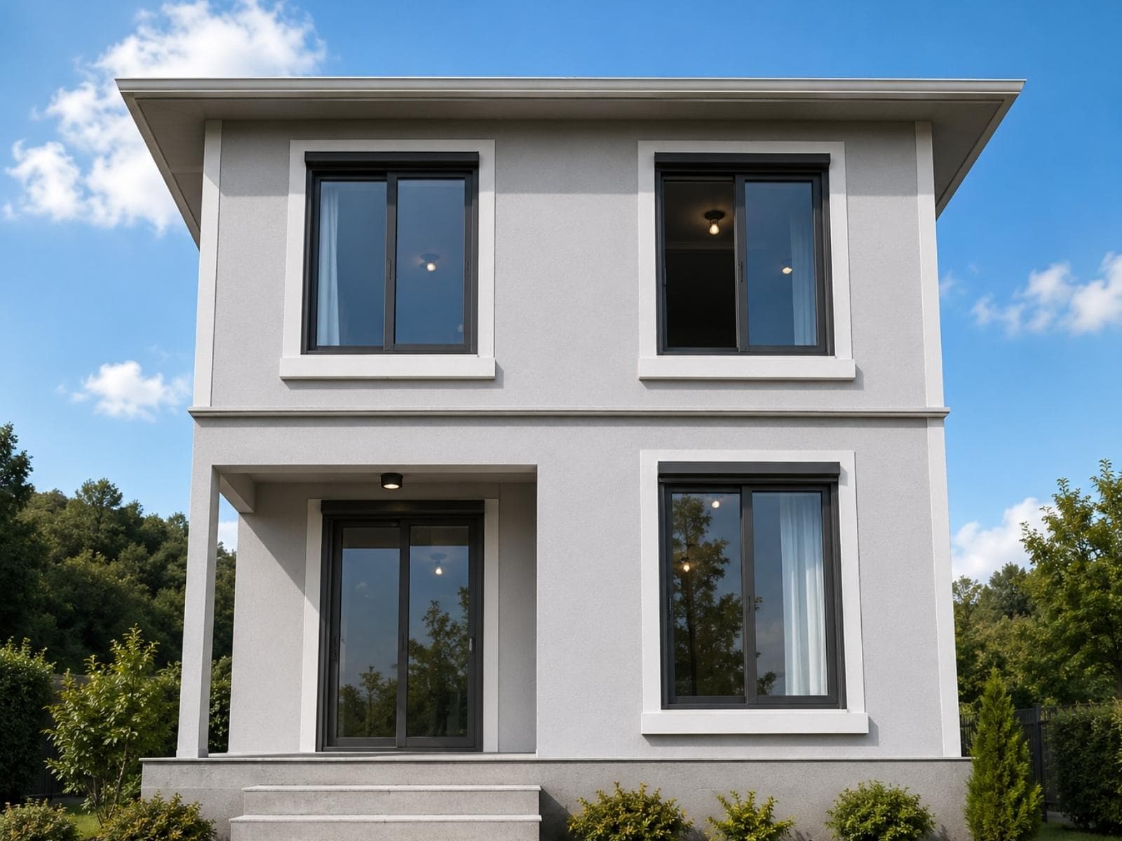 165 m² Çift Katlı Hafif Çelik Ev