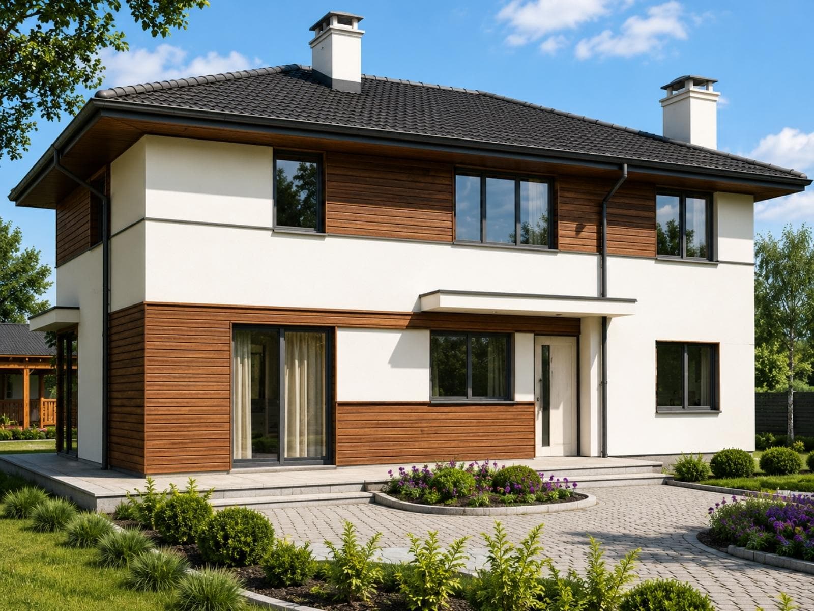 240 m² Çift Katlı Hafif Çelik Ev