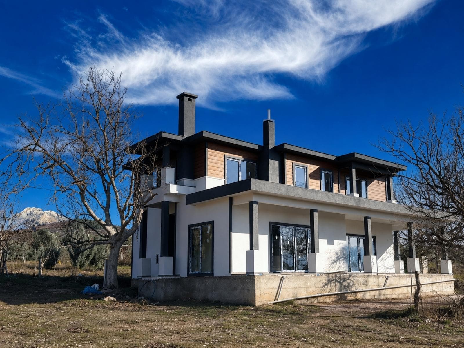 265 m² Çift Katlı Hafif Çelik Ev