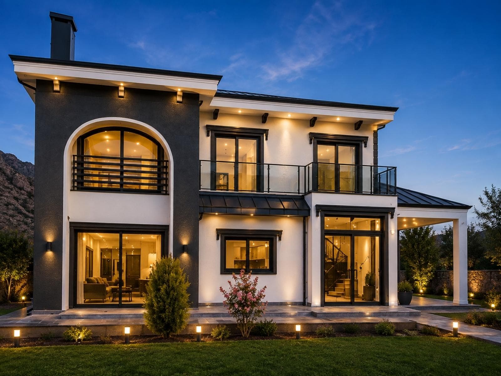 316 m² Çift Katlı Hafif Çelik Ev