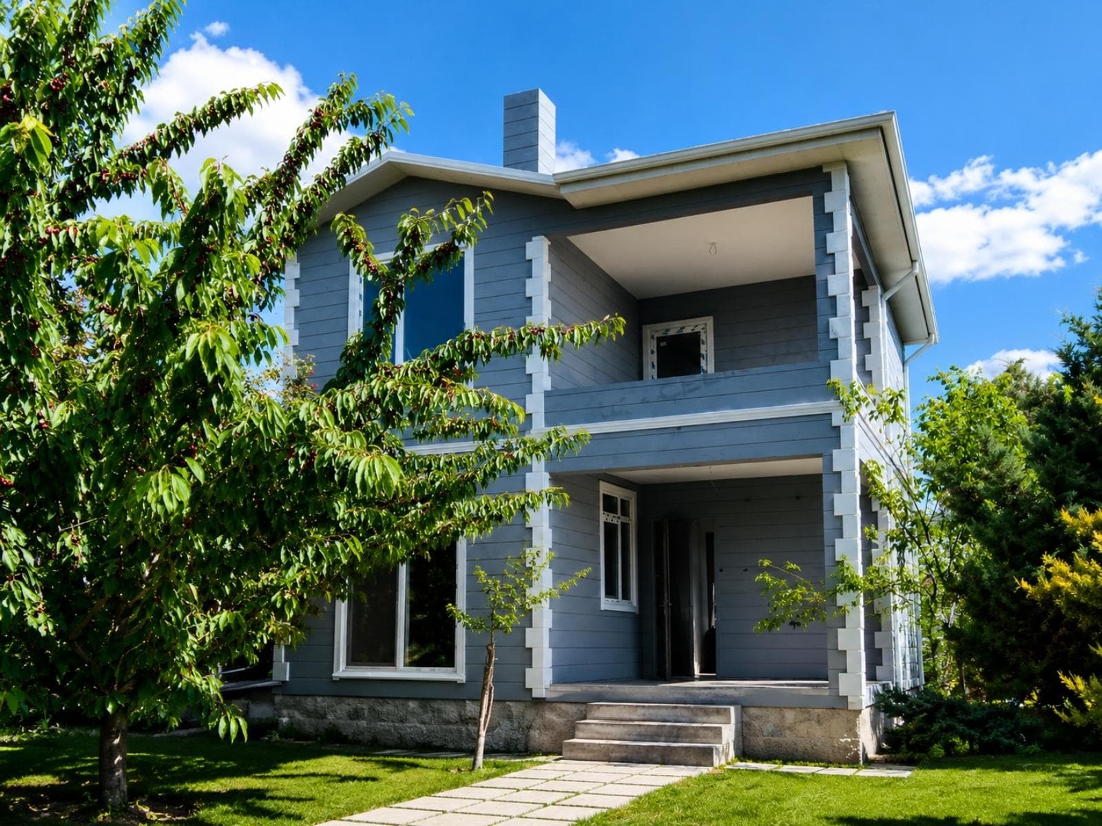 226 m² Çift Katlı Hafif Çelik Ev