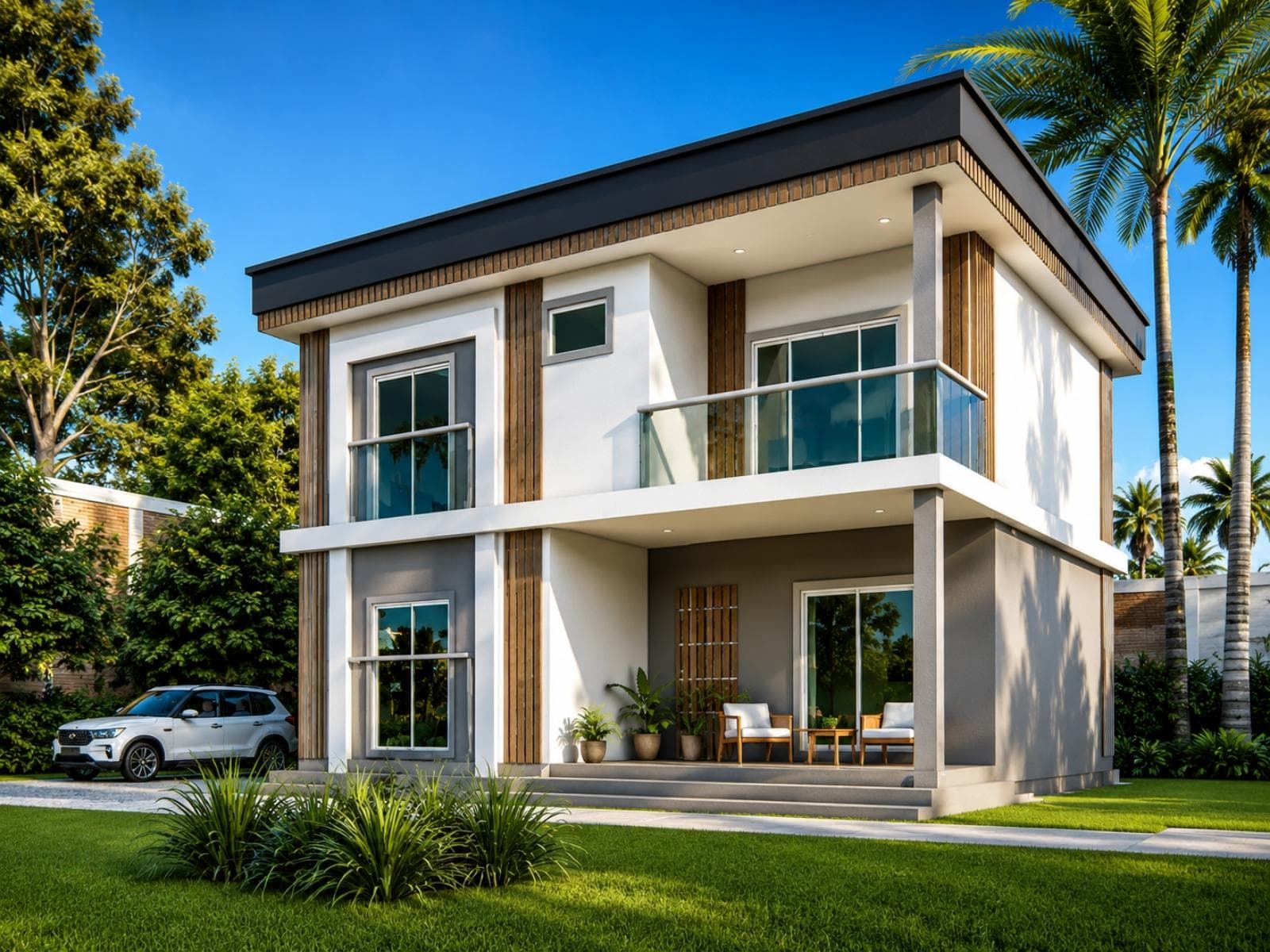 160 m² Çift Katlı Hafif Çelik Ev