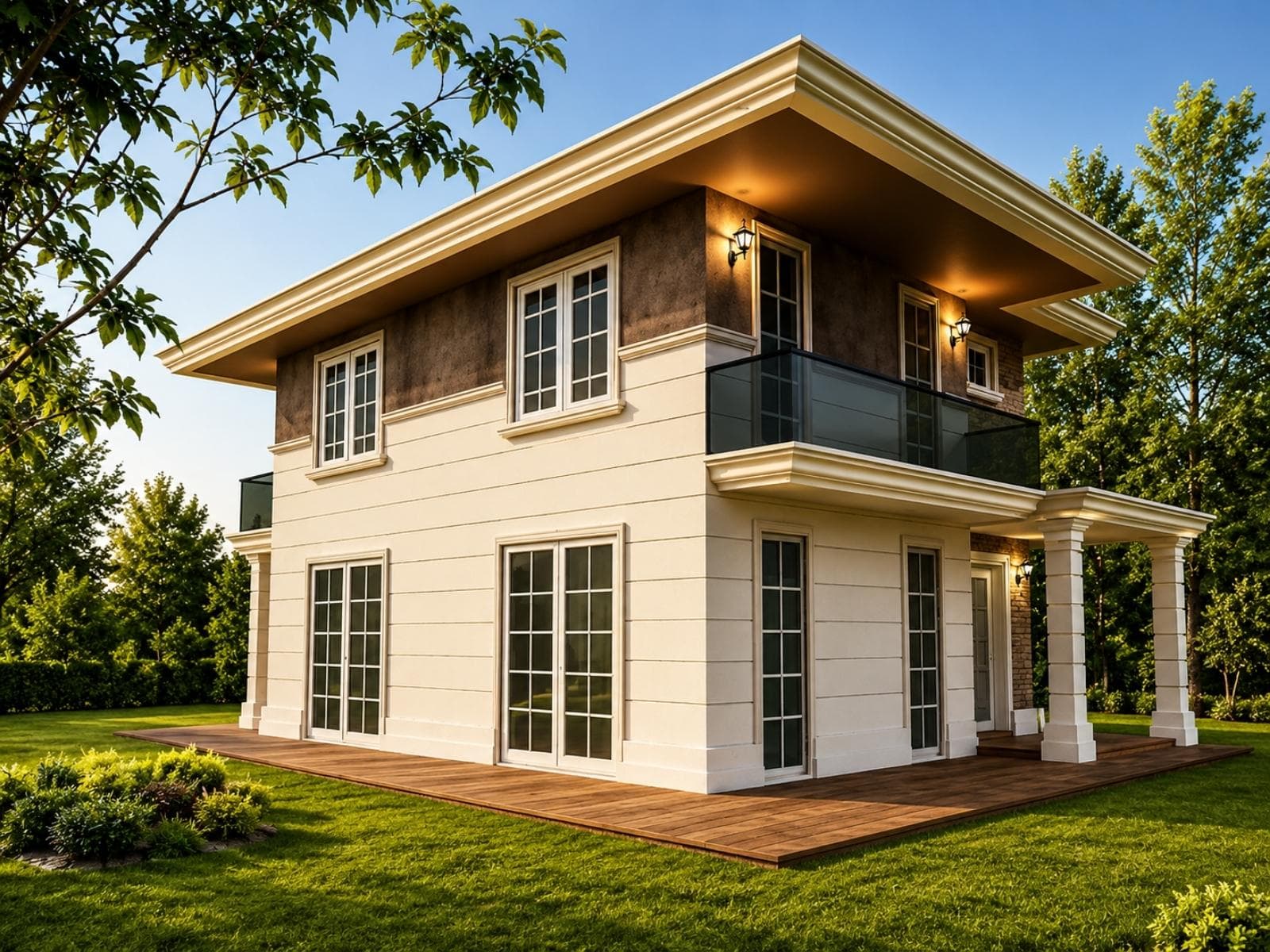 180 m² Çift Katlı Hafif Çelik Ev