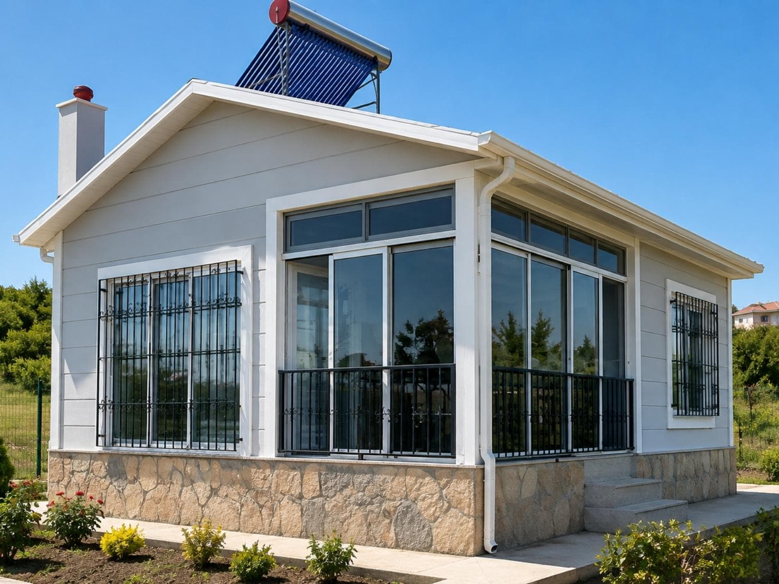 50 m² Tek Katlı Hafif Çelik Ev
