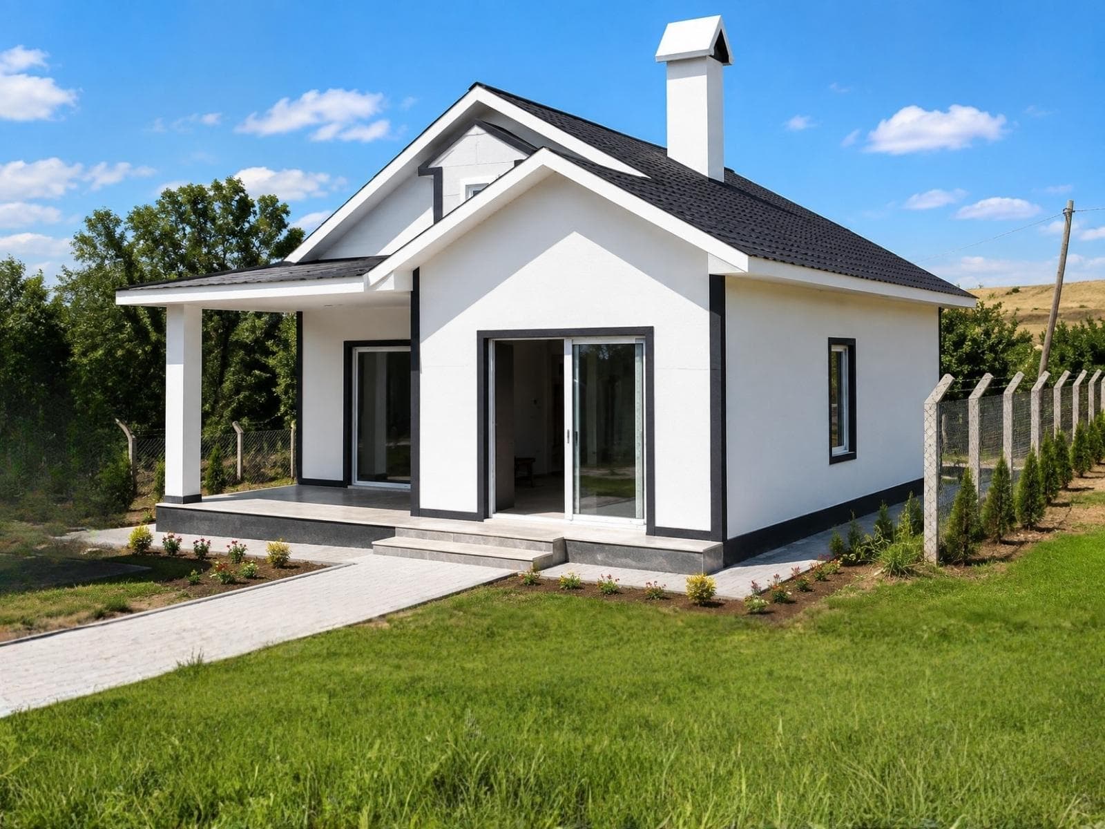72 m² Tek Katlı Hafif Çelik Ev
