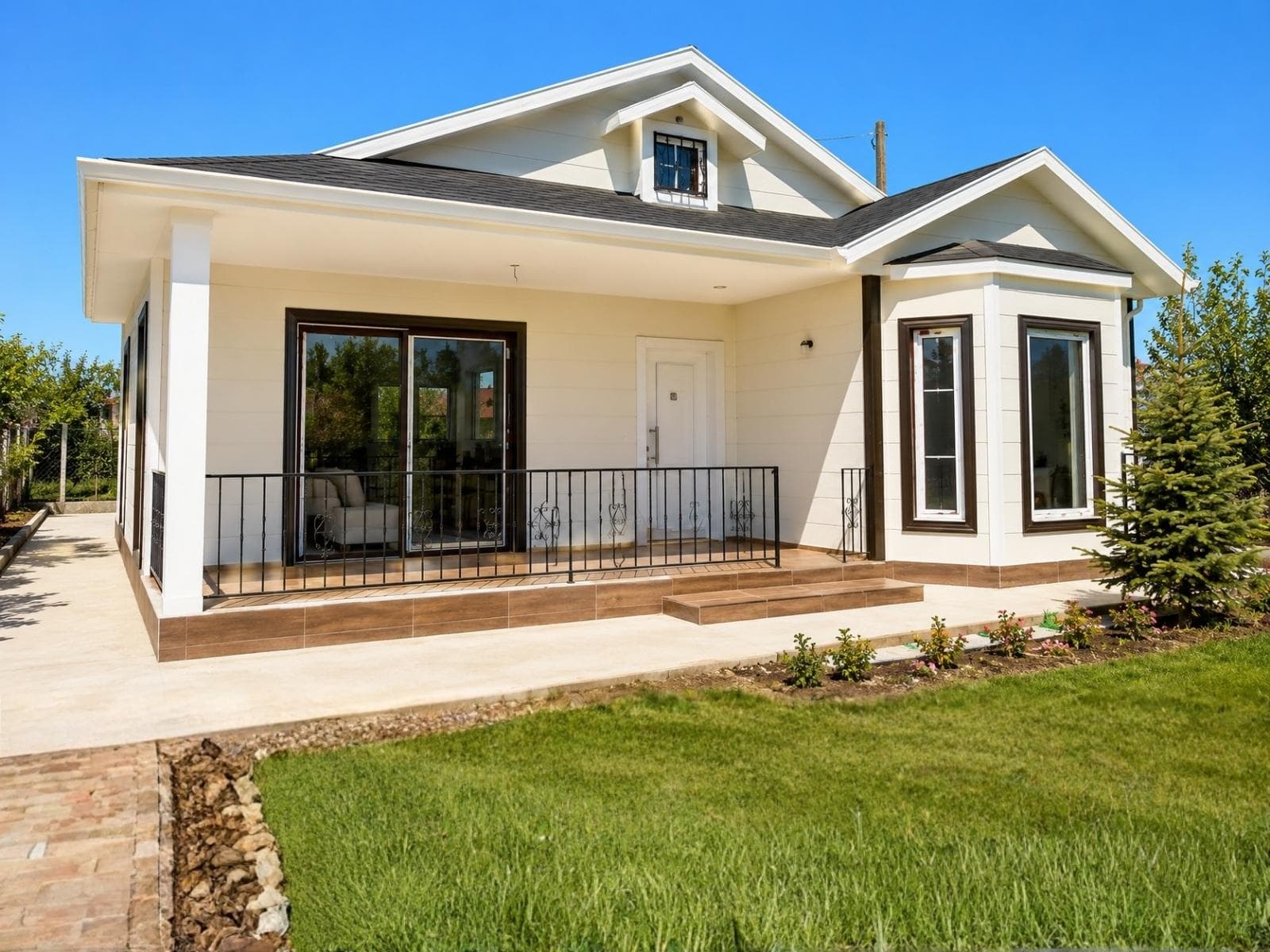 90 m² Tek Katlı Hafif Çelik Ev