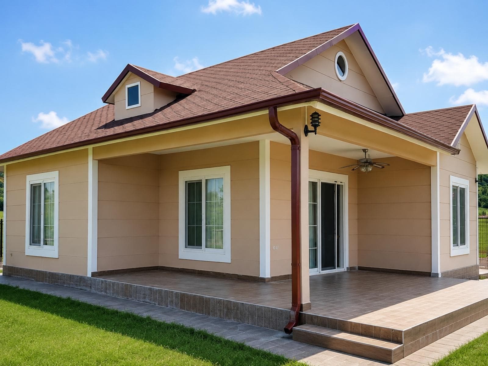115 m² Tek Katlı Hafif Çelik Ev