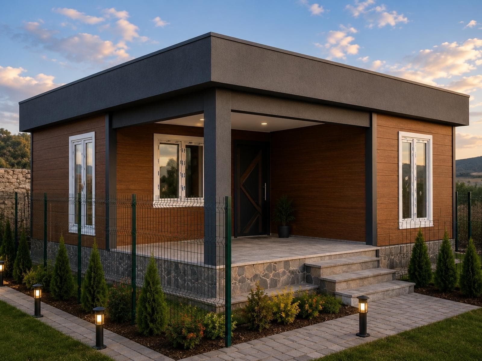 80 m² Tek Katlı Hafif Çelik Ev