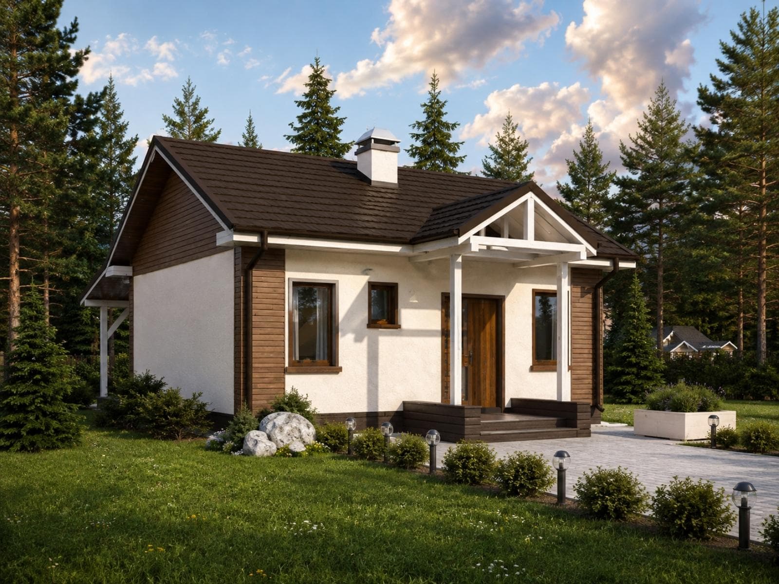 160 m² Tek Katlı Hafif Çelik Ev