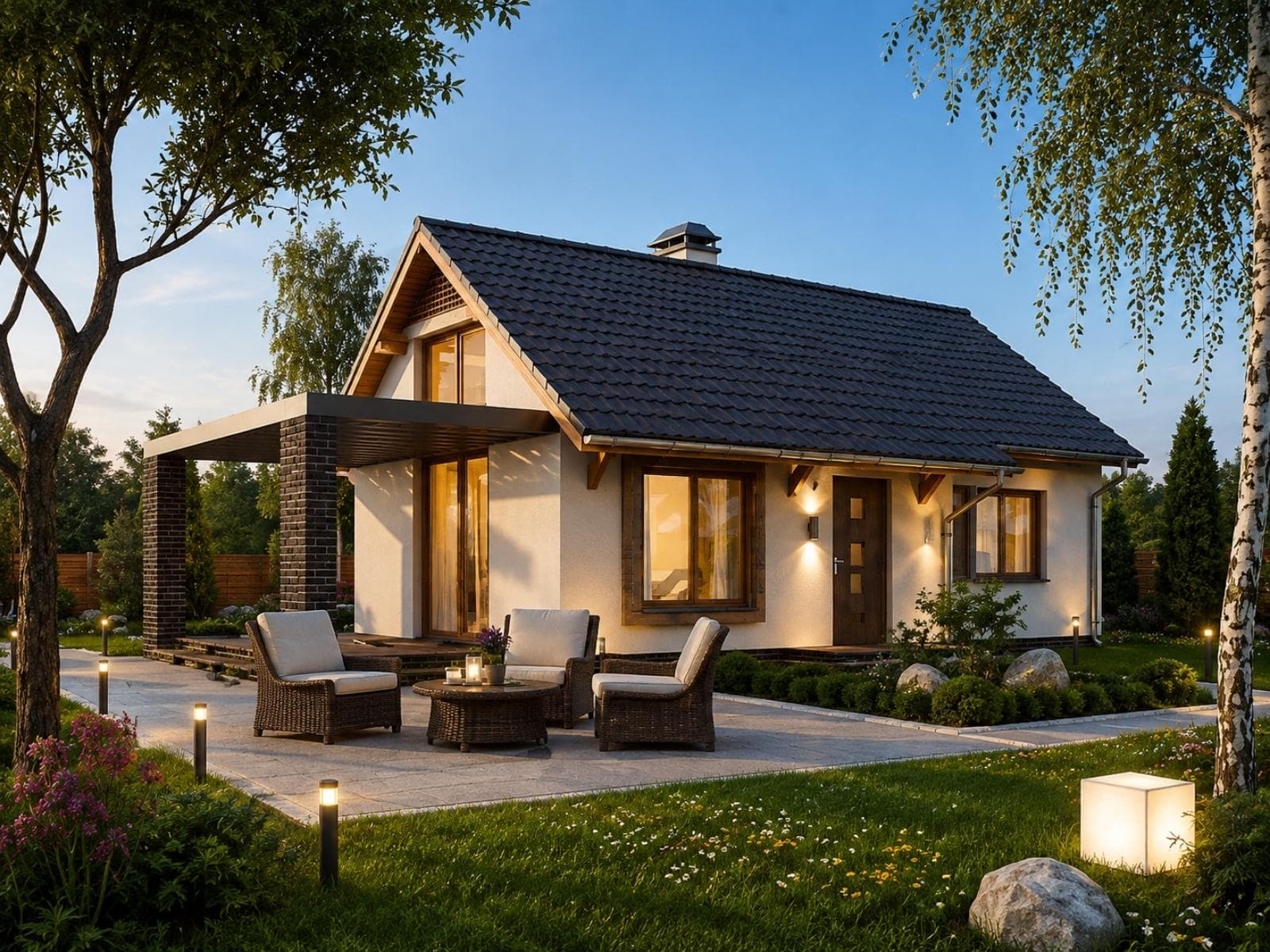 60 m² Tek Katlı Hafif Çelik Ev