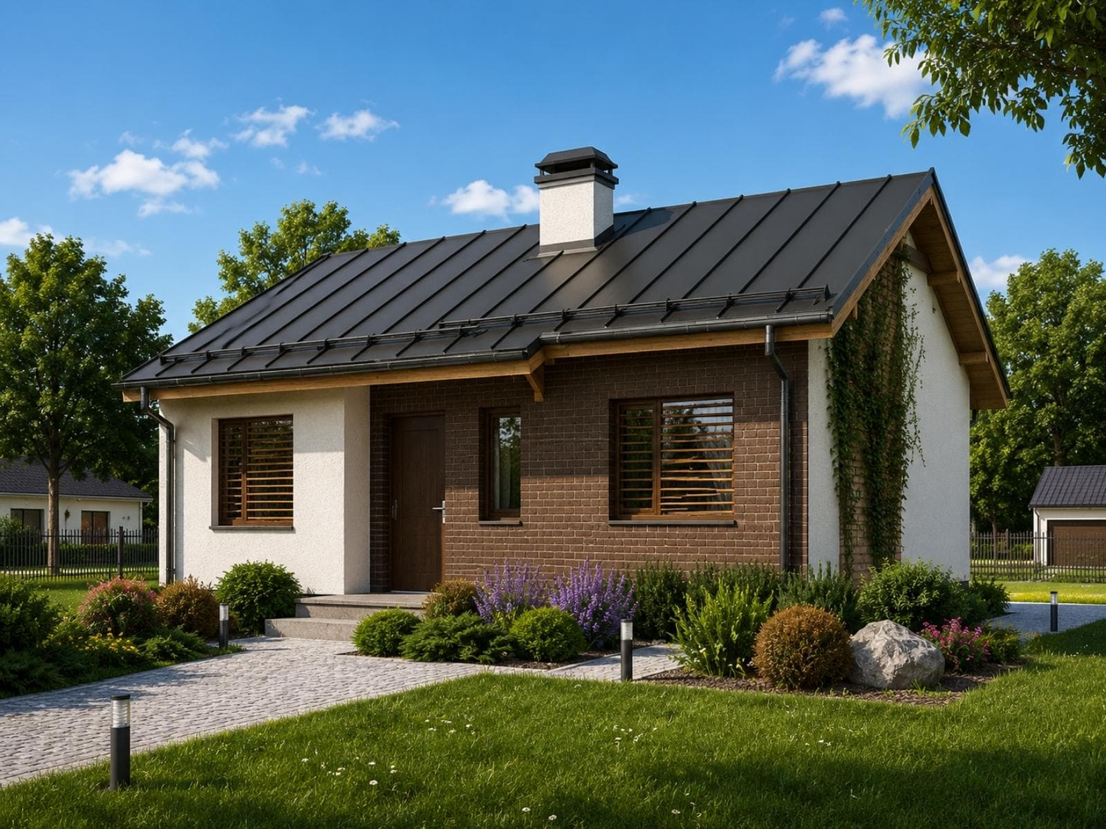 65–85 m² Tek Katlı Hafif Çelik Ev