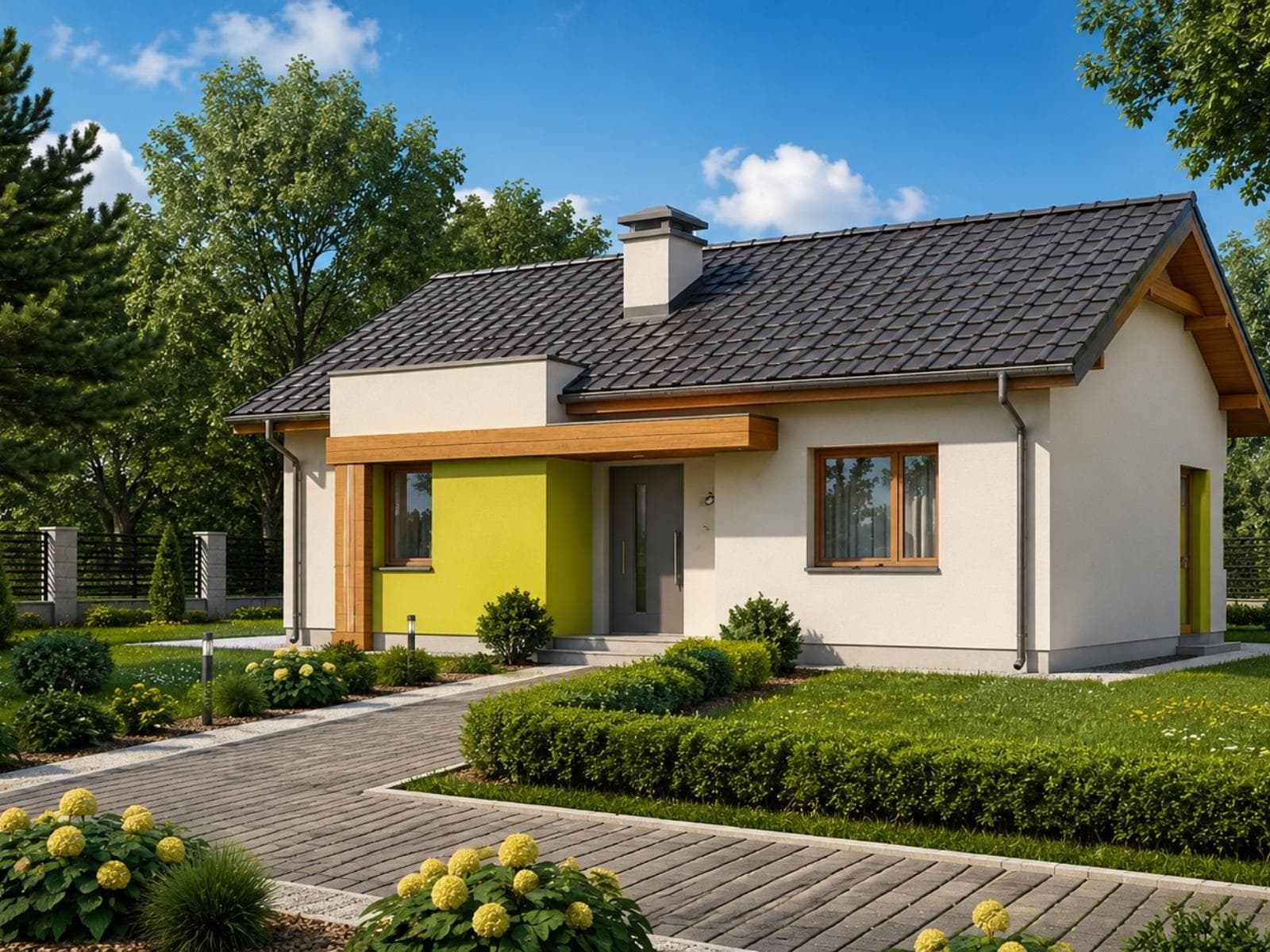 120 m² Tek Katlı Hafif Çelik Ev
