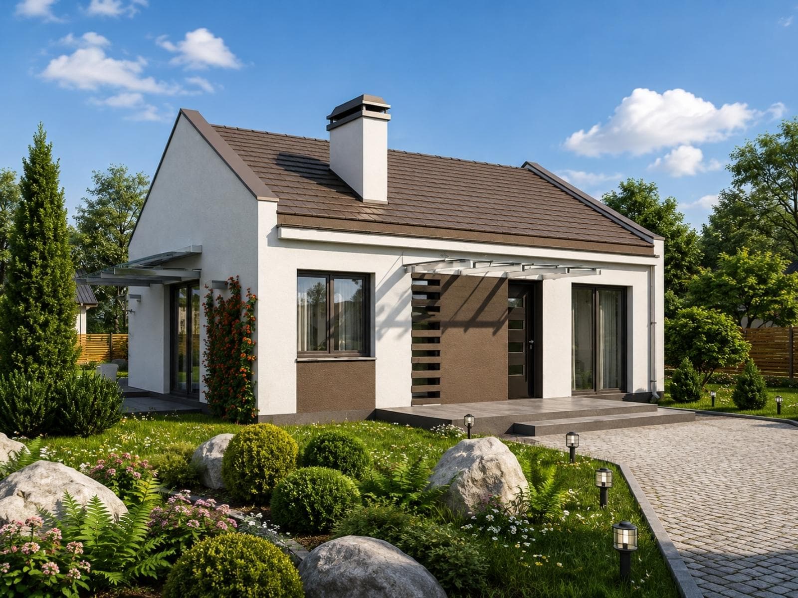 90 m² Tek Katlı Hafif Çelik Ev