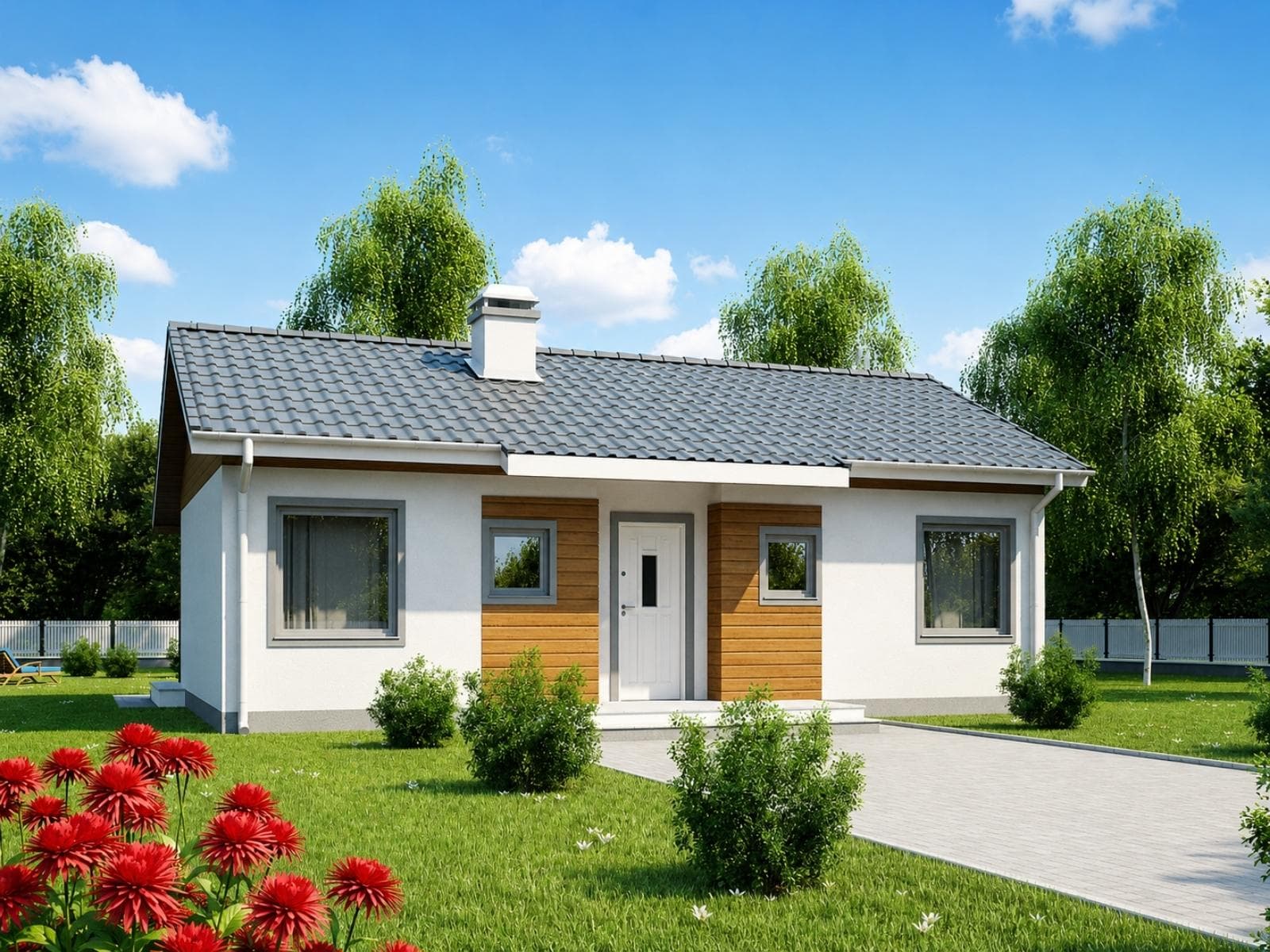 105 m² Tek Katlı Hafif Çelik Ev