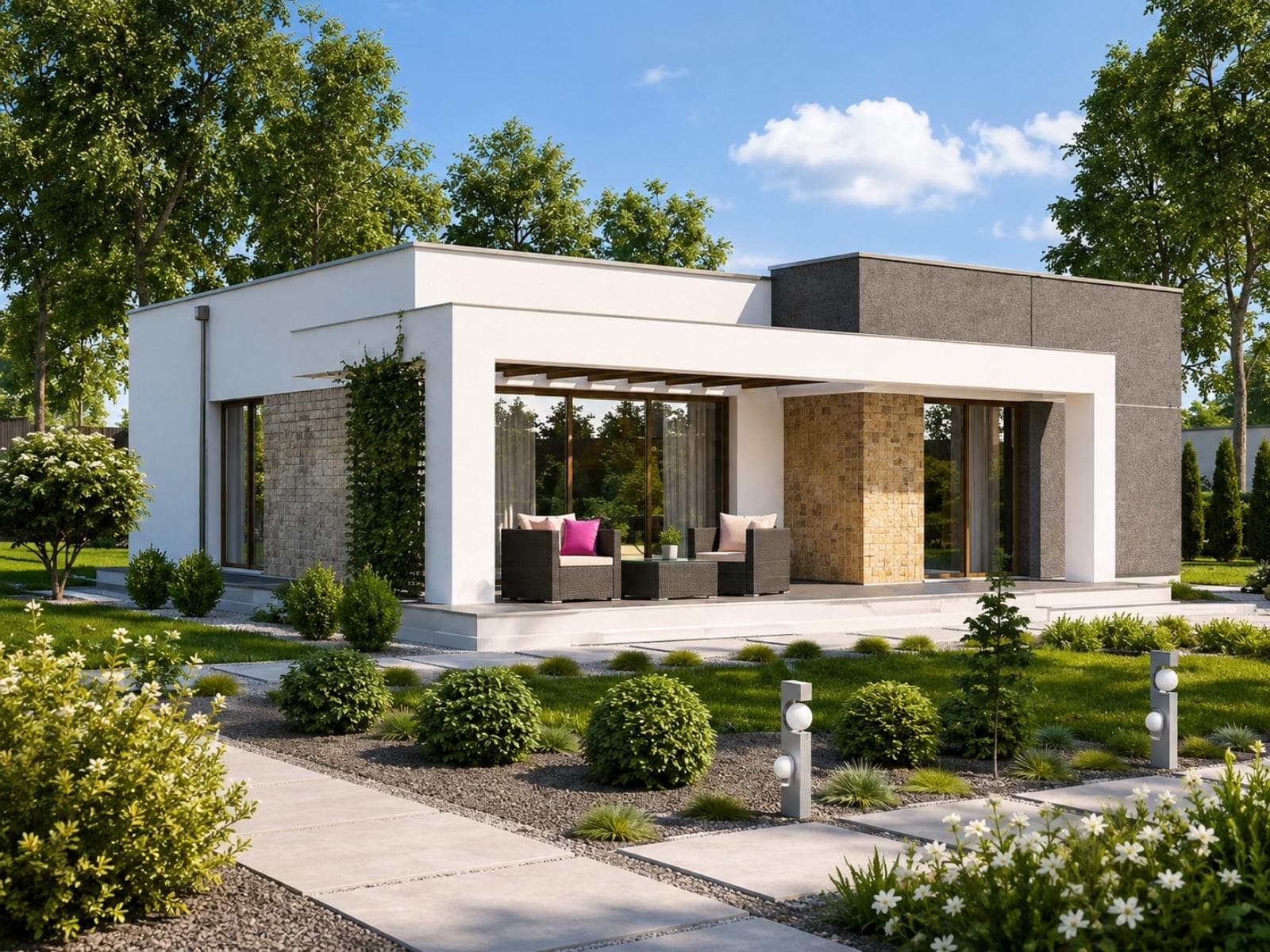 150 m² Tek Katlı Hafif Çelik Ev