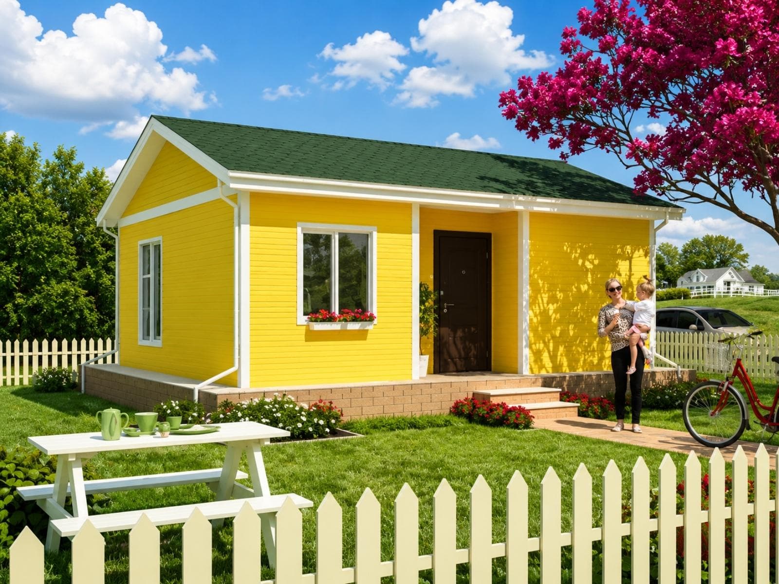 173 m² Tek Katlı Hafif Çelik Ev