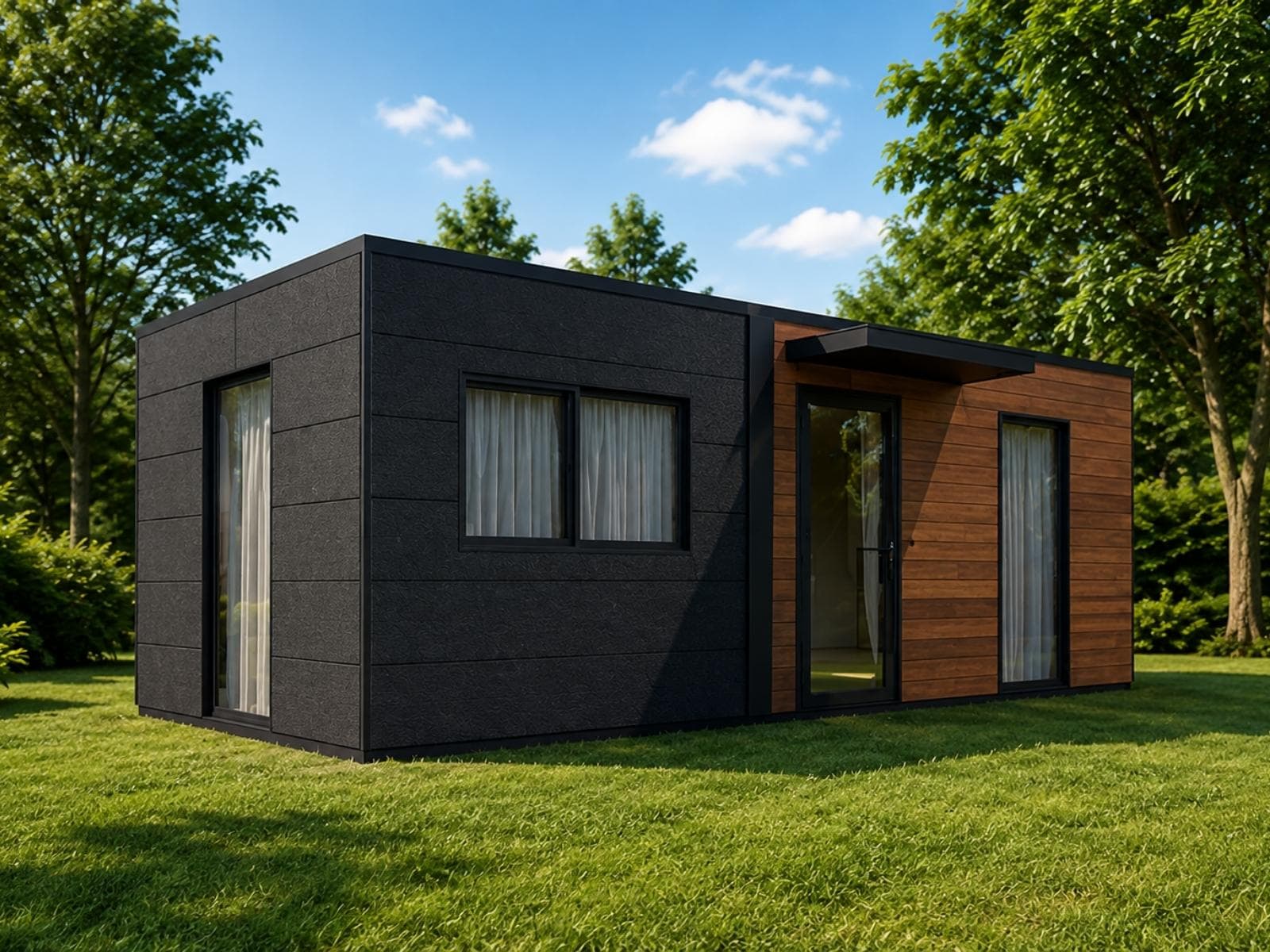 21 m² Tek Katlı Hafif Çelik Ev
