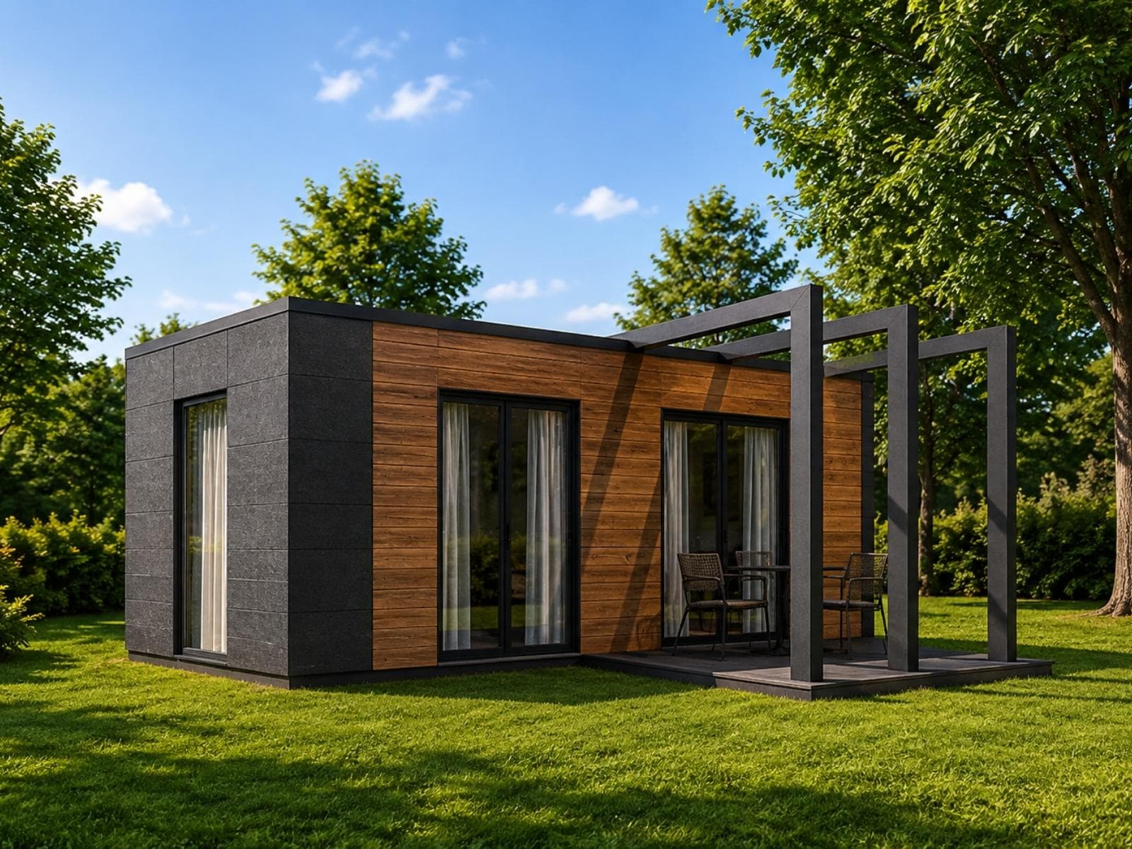 56 m² Tek Katlı Hafif Çelik Ev