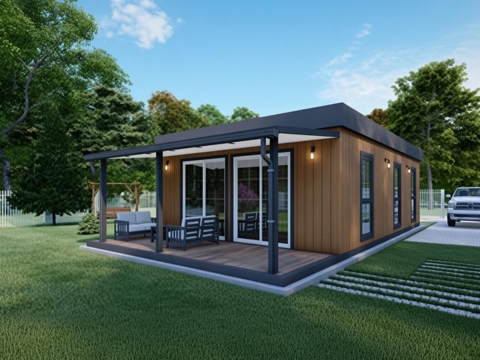 65 m² Tek Katlı Hafif Çelik Ev
