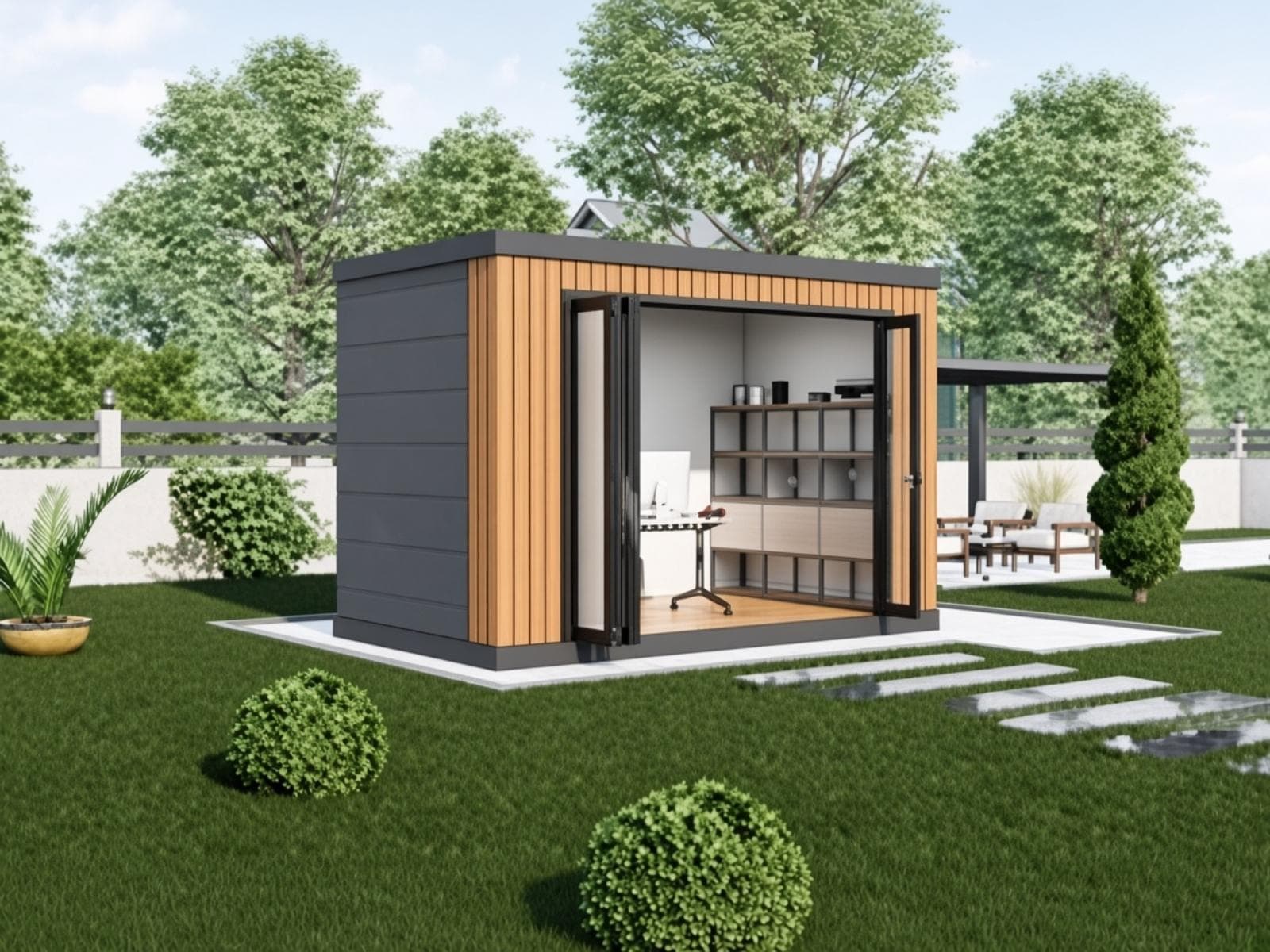 9,6 m² Tek Katlı Hafif Çelik Ev