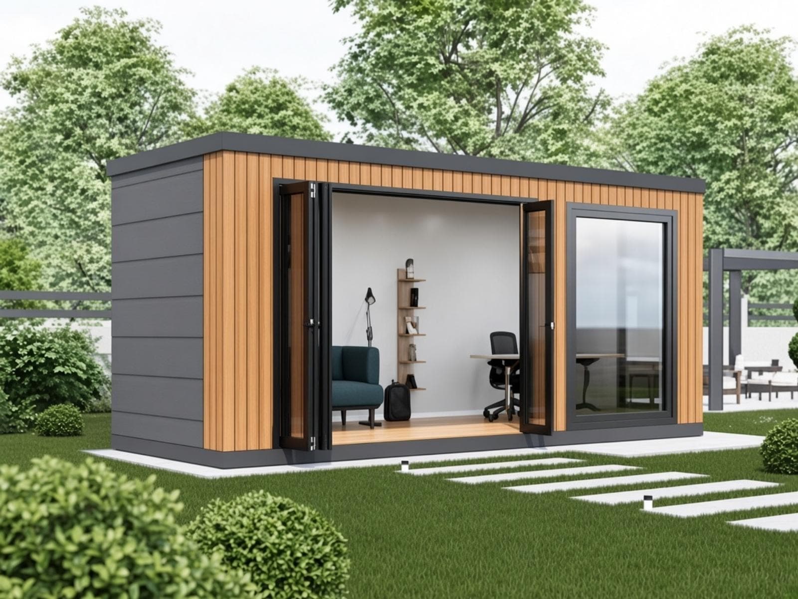 14,4 m² Tek Katlı Hafif Çelik Ev