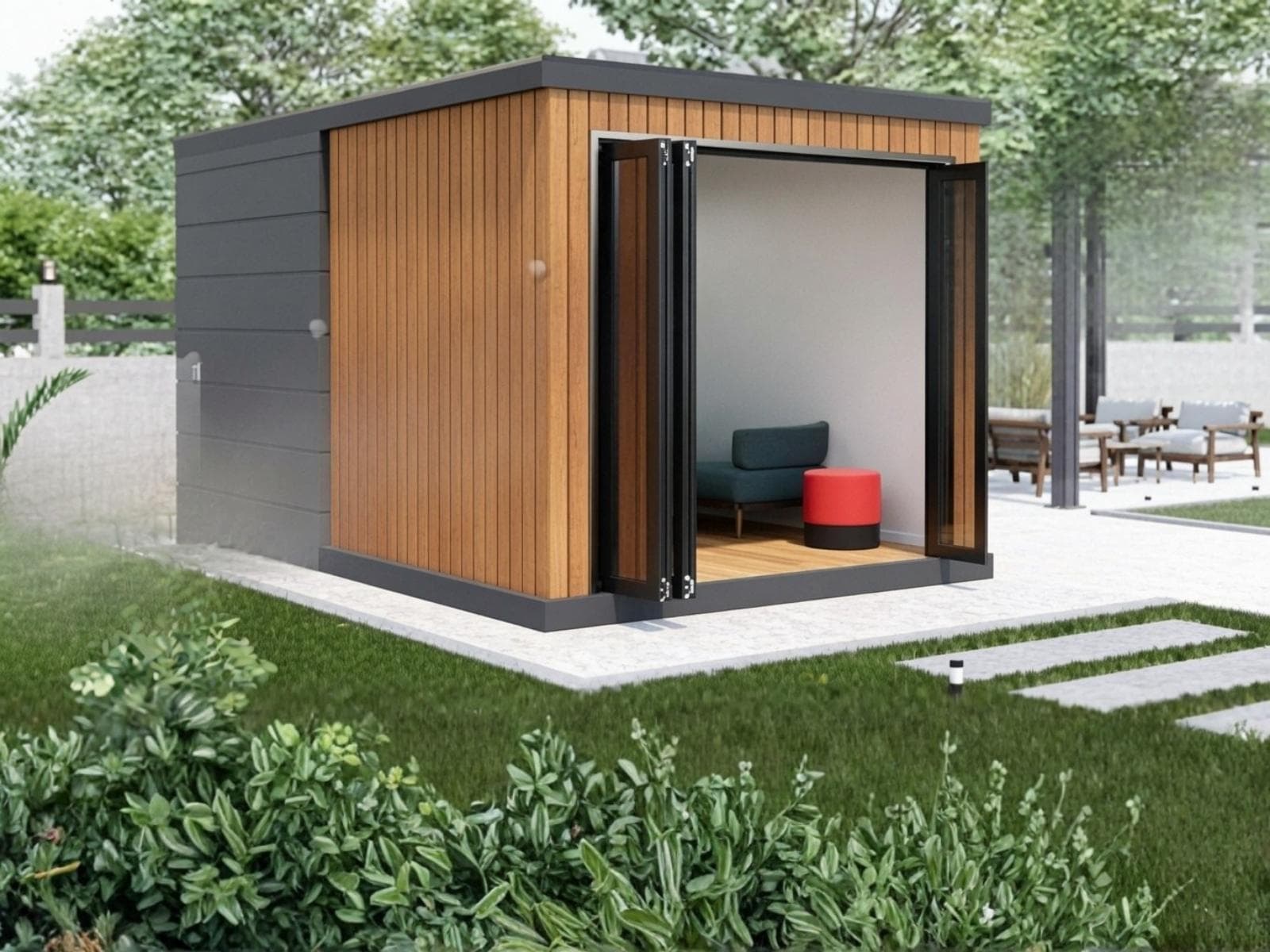 14,4 m² Tek Katlı Hafif Çelik Ev