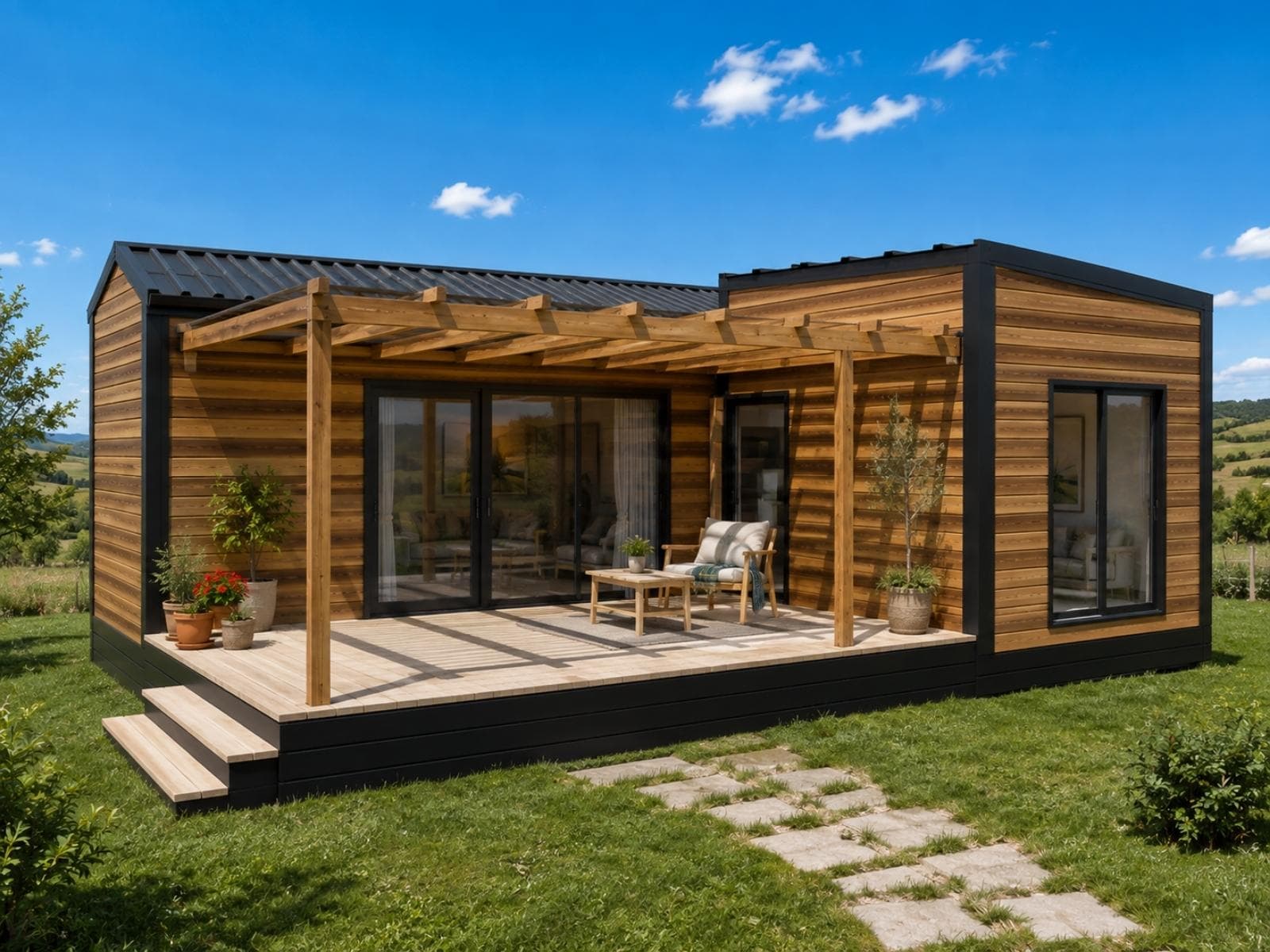 27 m² Tek Katlı Hafif Çelik Ev