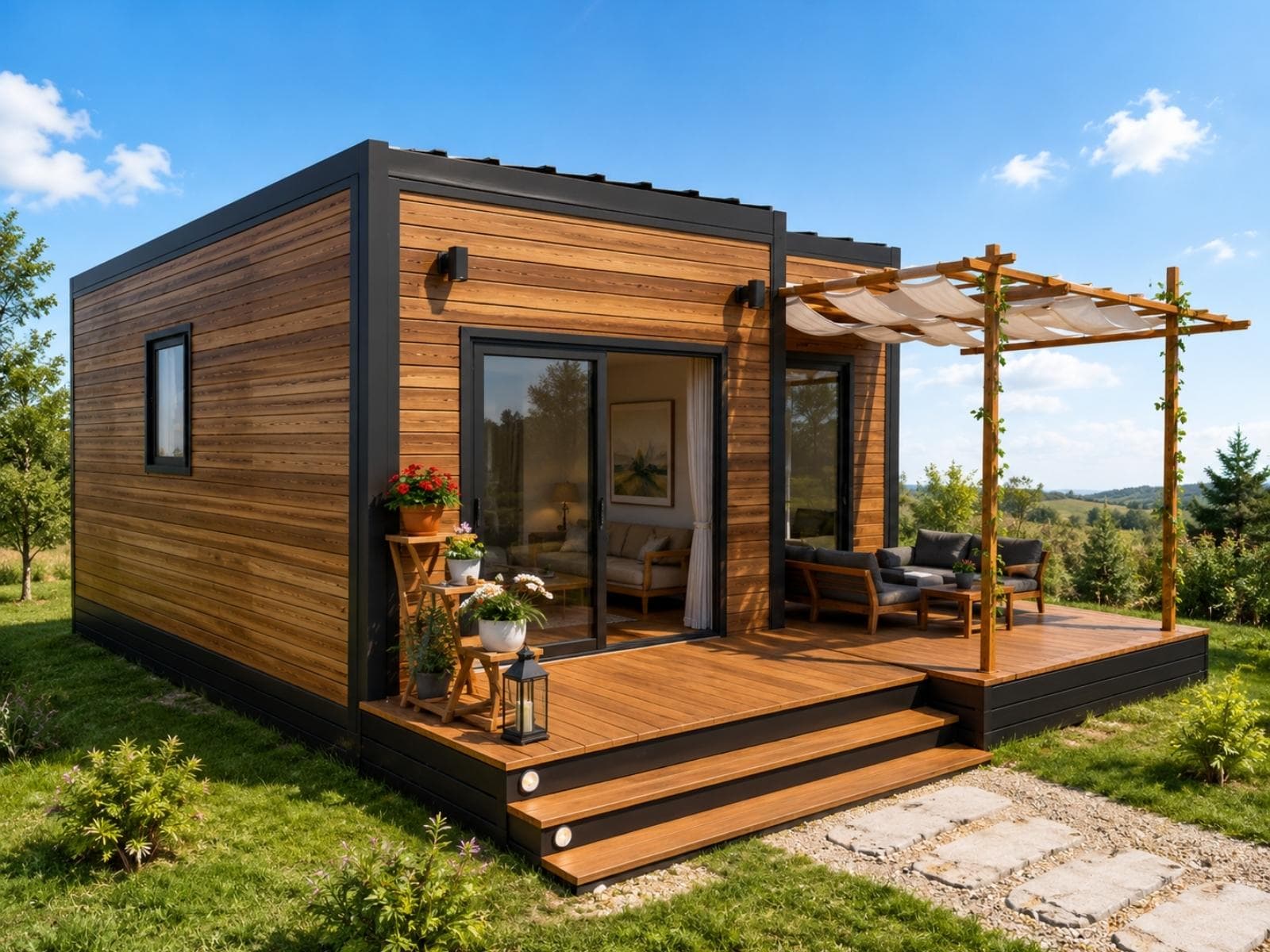 27 m² Tek Katlı Hafif Çelik Ev