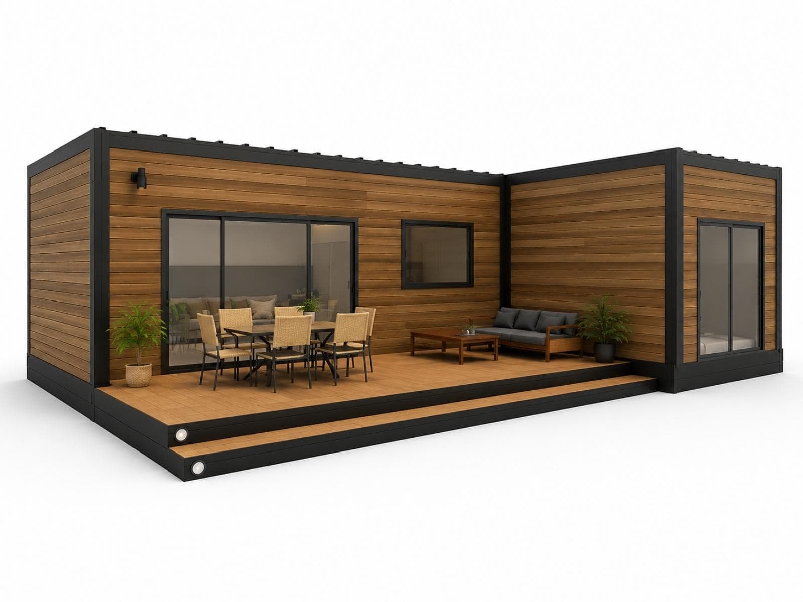 42 m² Tek Katlı Hafif Çelik Ev