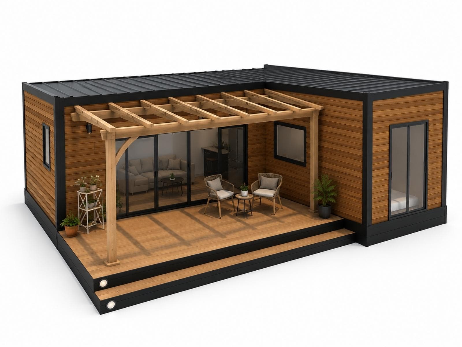 48 m² Tek Katlı Hafif Çelik Ev